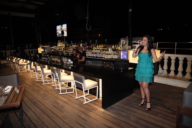 Sway Rooftop on Friday Night